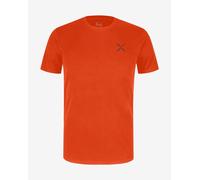 T-shirt Montura Pencil Logo manica corta arancione intenso - M