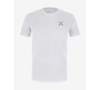 T-shirt Montura Pencil Logo manica corta bianco grigio - L