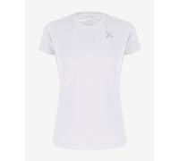 T-shirt Montura Pencil Logo manica corta bianco puro donna - L