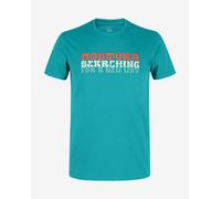 T-shirt Montura Woodstock manica corta blu acqua - L