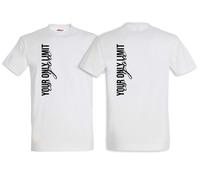 T-Shirt Motivazionale Uomo - “Your Only Limit is You”, TS51/N, T-shirt Stampata