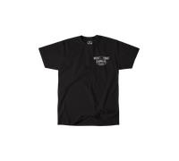 T-Shirt Moto West Coast Choppers Nero-Bianco L Nero