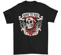 T-Shirt Motocicletta Divertente Cafe Racer Chopper 19