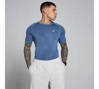 T-shirt MP uomo Tempo Pillar grafica senza cuciture - Blu ardesia - M