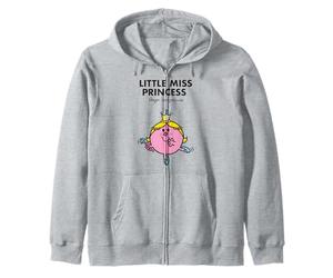 T-shirt Mr. Men Little Miss Princess Felpa con Cappuccio