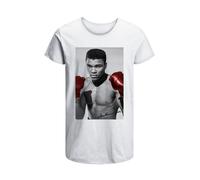 T-Shirt Muhammad Ali Boxe Uomo Abbigliamento 100% Cotone Taglia dalla S a XXL