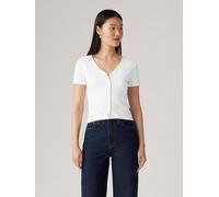 T shirt Muse Bianco / White + levi > clothing > women > tops > t > shirts