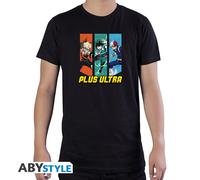 T-shirt - My Hero Academia: Heroes' Colors Black Basic (t-shirt Unisex Tg. M)...