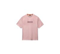 T-shirt Napapijri Box Logo Rose S