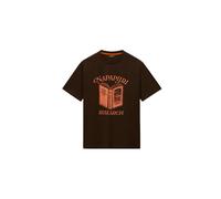 T-shirt Napapijri Cabin Marron S