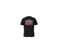 NAPAPIJRI T-SHIRT MANICHE CORTE UOMO NERO