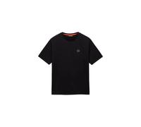 Napapijri Badge Short Sleeve T-shirt Nero S Uomo