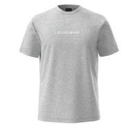 Napapijri T-Shirt Maniche Corte Uomo Grigio