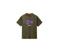 T-shirt Napapijri S-Flag Tiki Vert XL