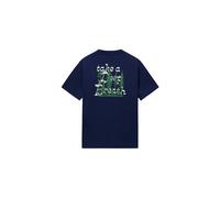 NAPAPIJRI Maglietta 'S-YOSE' blu scuro / verde / offwhite Uomo - Abbigliamento - Taglie comode - Maglie e T-shirt NAPAPIJRI XL