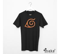 T-shirt Naruto (manga anime konoha foglia kishimoto tshirt maglia)