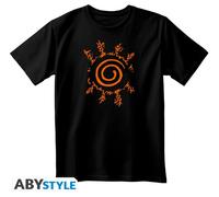 T-Shirt Naruto Shippuden Clan Uzumaki S Black