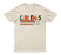 T-Shirt Natale Babbo Natale Hallmark Unisex Regalo Retrò Stagionale...