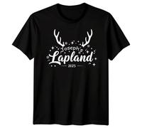 T-shirt natalizia personalizzata Lapponia 2025 vacanze uomo donna bambini...
