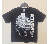 T-Shirt Nera NHL Per Bambini Los Angeles Kings Nuova Con Etichetta