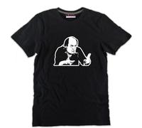 T-shirt nera Oronzo Canà Lino Banfi l'allenatore nel pallone volto comico cotone