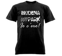 t-shirt nera uomo donna con scritta MODENA PARK IO C'ERO 01 LUGLIO 2017 concerto