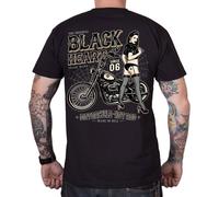 T-shirt Nero Cuore Chopper Pussy nero 3XL