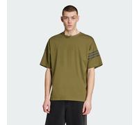 adidas Originals - Neuclassics - T-shirt color oliva focus-Verde XS