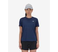 T-shirt New Balance Athletics manica corta blu marino donna - S