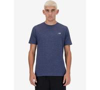 T-shirt New Balance HeatherTech manica corta blu oceano - M