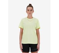 T-shirt New Balance Hyper Density manica corta verde lime donna - S
