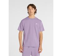 New Balance Small Logo Short Sleeve T-shirt Viola M Uomo