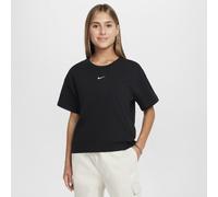 Nike - Girl's NSW Tee Boxy Essential LBR - Maglia funzionale M nero