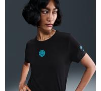 T-shirt Nike Football Inter - Donna - Nero S (IT 40-42)