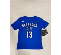 T-Shirt Nike NBA Oklahoma City Thunder Paul George #13 Bambino Small 8 Anni Blu