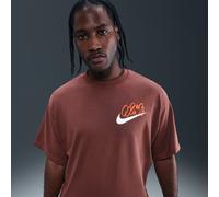 T-shirt Nike Solo Swoosh - Uomo - Marrone L