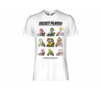 T SHIRT NINTENDO Select Player ORIGINALE Maglia Maglietta Nera donna uomo 2024