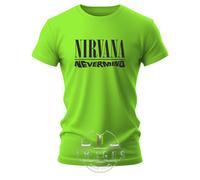 T-SHIRT NIRVANA NEVERMIND KURT COBAIN GRUNGE ROCK BAND PERSONALIZZABILE