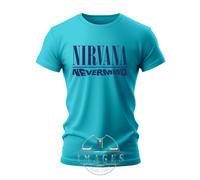 T-SHIRT NIRVANA NEVERMIND KURT COBAIN GRUNGE ROCK BAND PERSONALIZZABILE