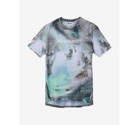 T-shirt NNormal Race manica corta verde grigio viola - L