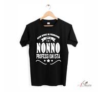 T-Shirt Non sono in Pensione sono un Nonno Professionista idea regalo simpatica