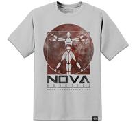T-Shirt Nova Robotics Mens Short Circuit Laboratori Film Retro Jonny 5