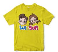 T-Shirt novità Girocollo Me Contro Lui e Sofi e Te V.2 | Alta qualità Made in Italy (IT, età, 5 Anni, 6 Anni, Regular, Giallo)