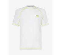 T-shirt Oakley Coral Rashguard manica corta bianco verde - L