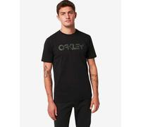 T-shirt Oakley Mark II manica corta nero logo verde - M