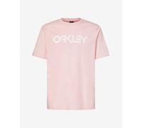 T-shirt Oakley Mark II rosa e bianca a manica corta - XXL