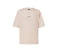 Oakley Apparel Stacked Metal Short Sleeve T-shirt Beige 2XL Uomo