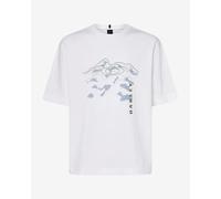 T-shirt Oakley MTN Ridge manica corta bianco - L