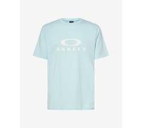 T-shirt Oakley O-Bark 2.0 manica corta azzurro chiaro bianco - XXL