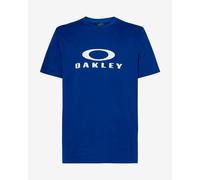 T-shirt Oakley O-Bark 2.0 manica corta blu oltremare logo bianco - L